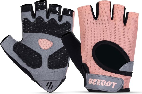 Rose Gold Premium Womens Gym Gloves