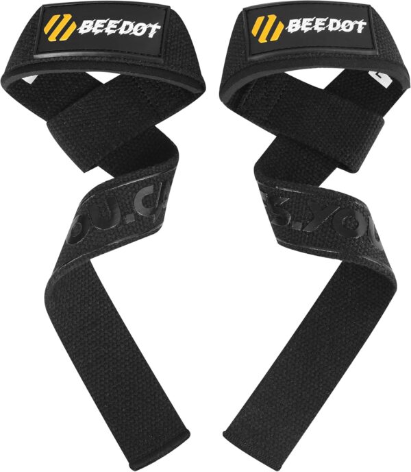 Black Ultimate Lifting Strap Gym
