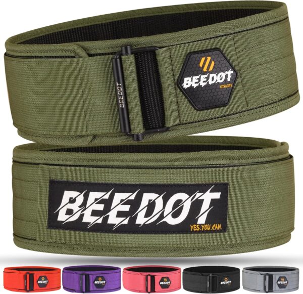 Olive Green Nylon Gym Belt
